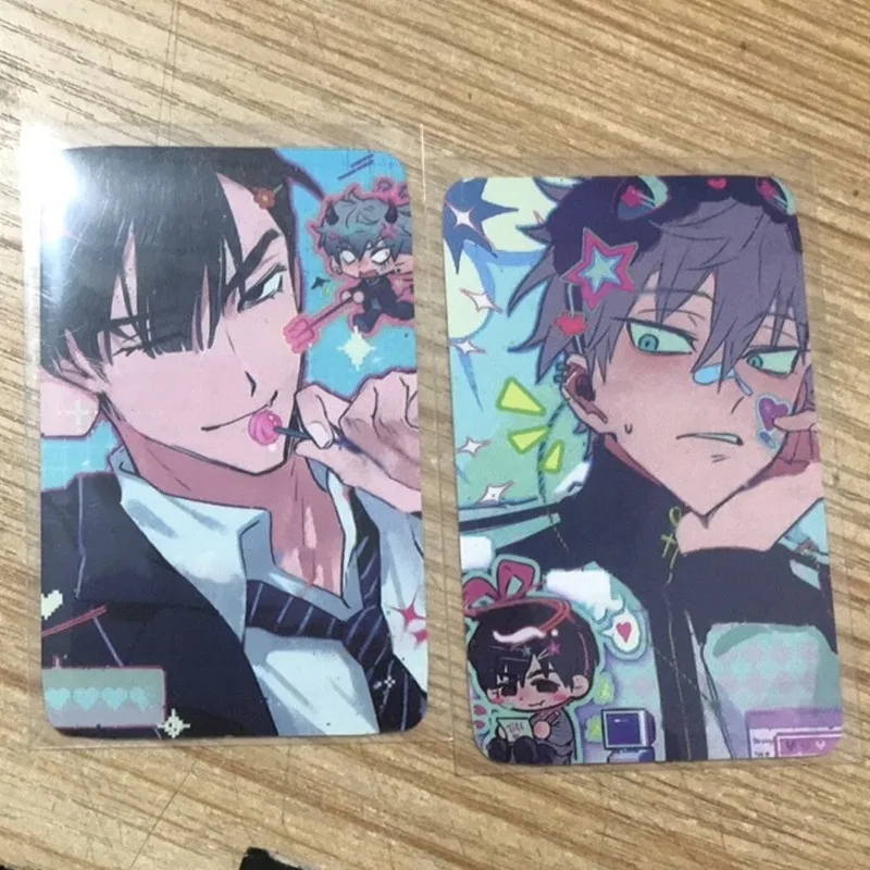 2Pcs/Pack Lovely Alien Stage TV Merch Fans Collection Character Cards Ivan Till Valentine's Day Gift
