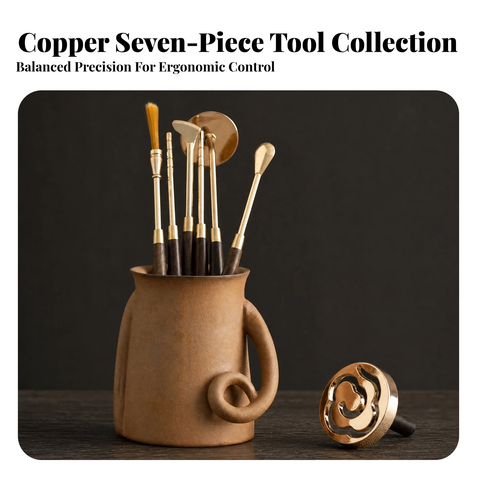7 Pieces Incense Utensil Set Zen Incense Burner Tool Set Utensils Elegant Versatile for Meditation Practitioners, Tea Rooms