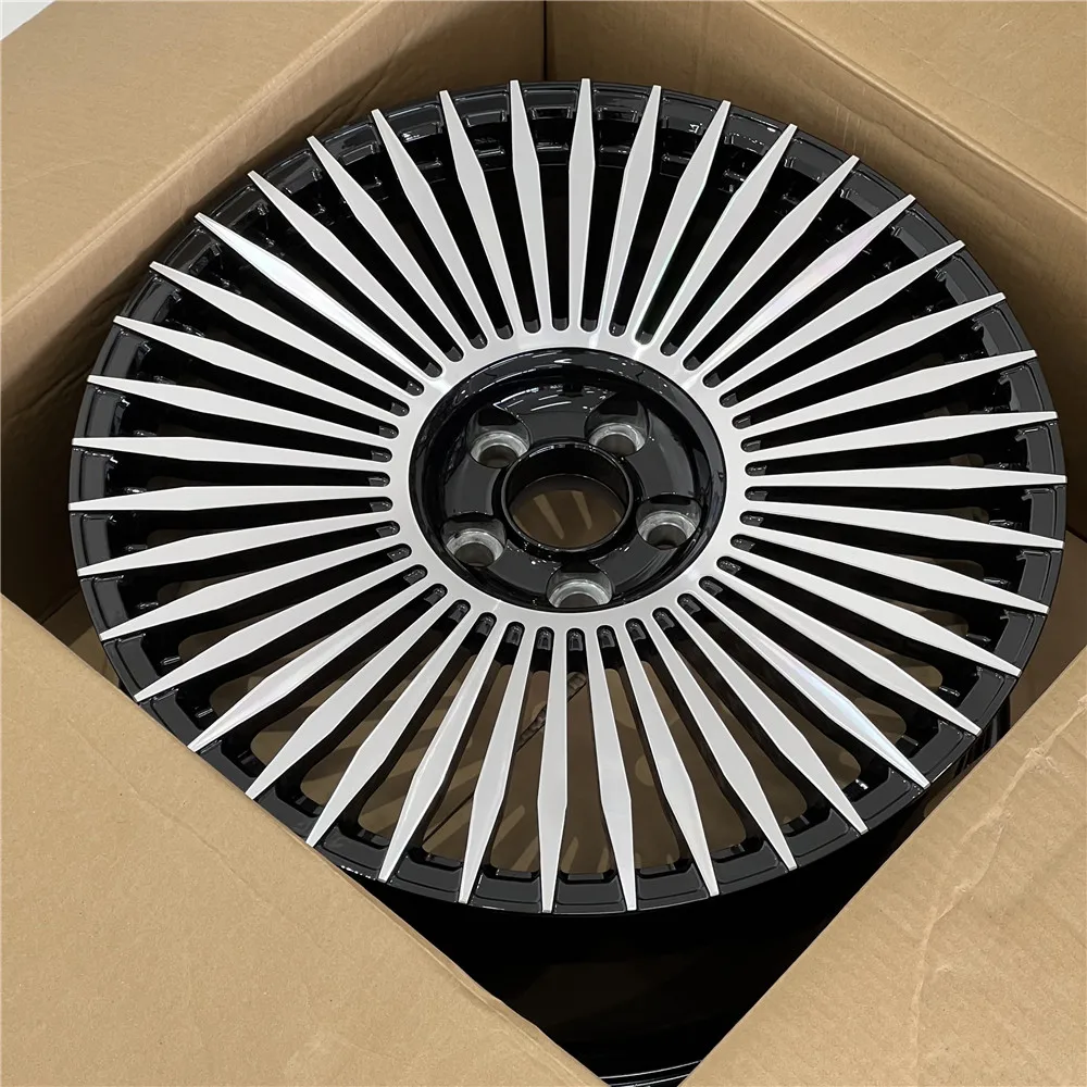 Wheel Forged 5x112 ford F150 18 17 Inch Chrome 6 Holes Go Kart 2 Piece Rims