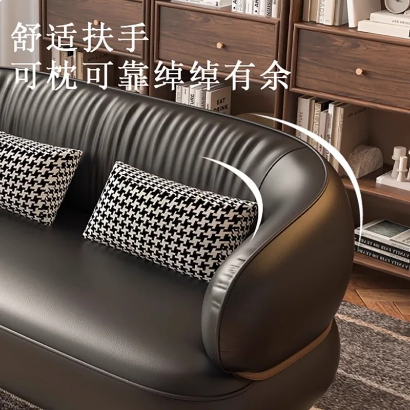 Medieval style single double straight row small sofa American living room balcony