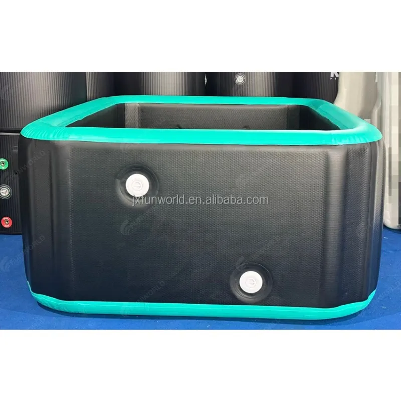 Rectangular Inflatable Pools Popular for Backyard Cooling Durable Inflatable Pool for Families Relax