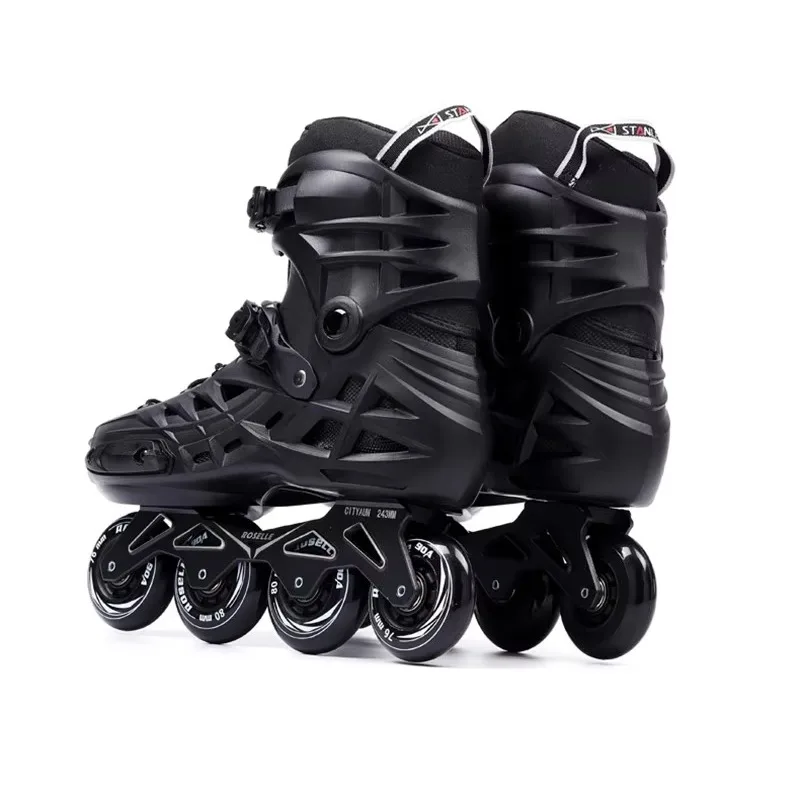 

Роликовые коньки большого размера для мужчин и женщин, взрослые роликовые коньки, обувь для катания, ролики с изогнутыми колесами, размеры 45, 46