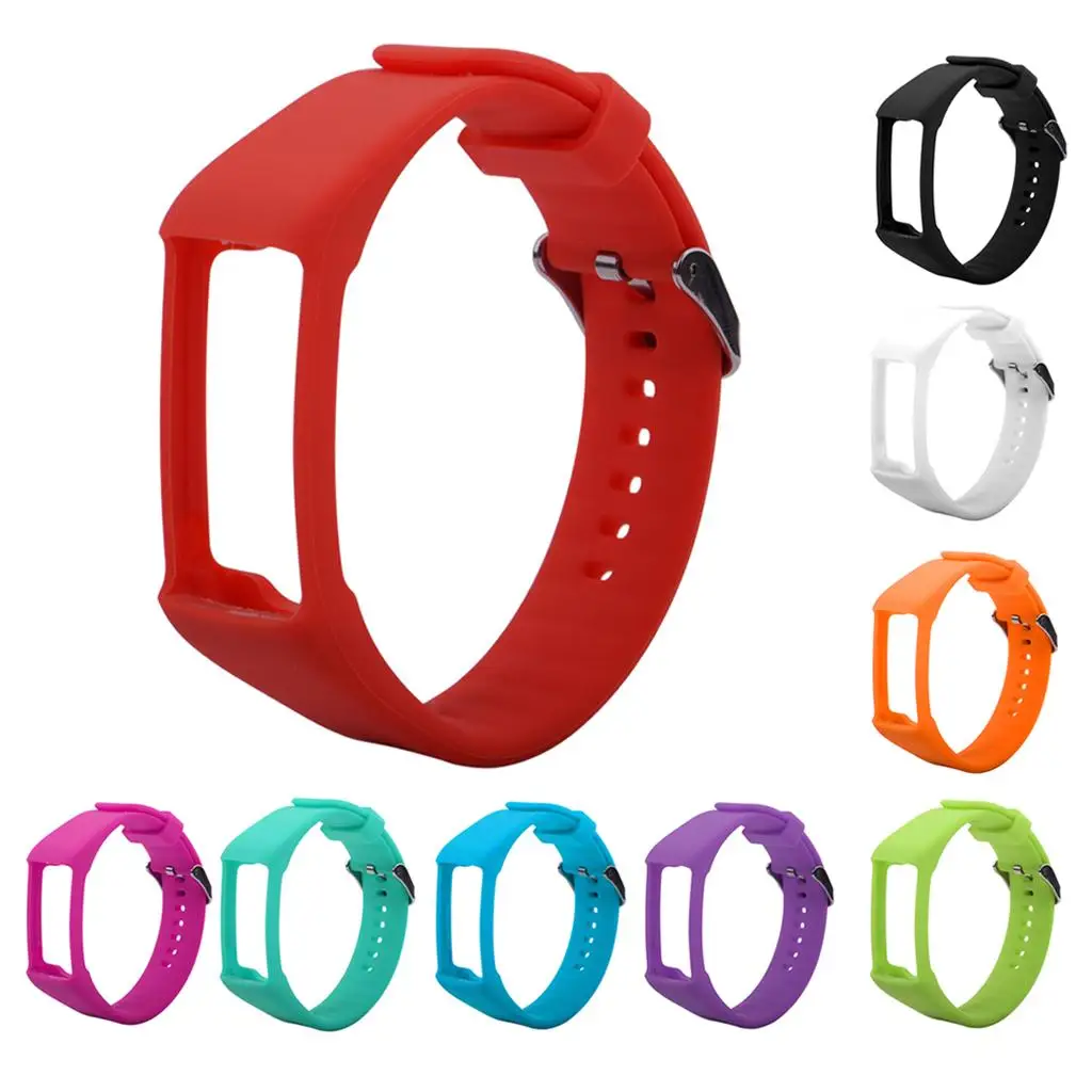 Soft Sport Replacement Wrist Band Strap Durable Silicone Wristband for Polar A360 A3