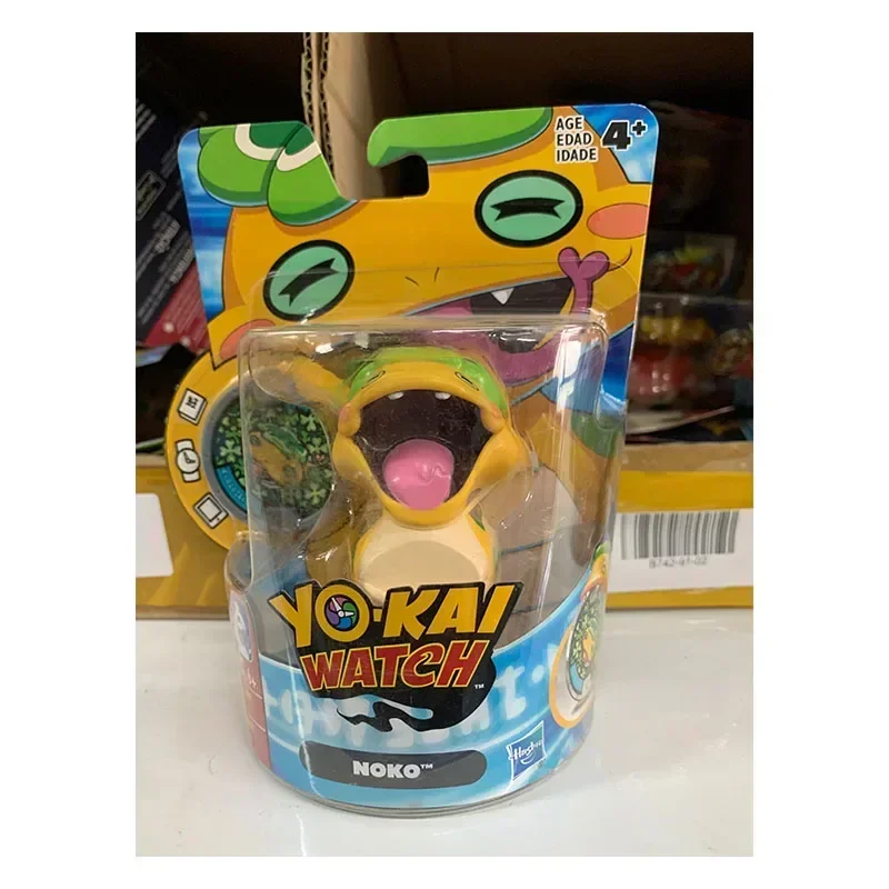 Yo-kai reloj modelo Jibanyan whisle Anime figuras de acción genuinas niños regalo de Navidad juguetes de PVC