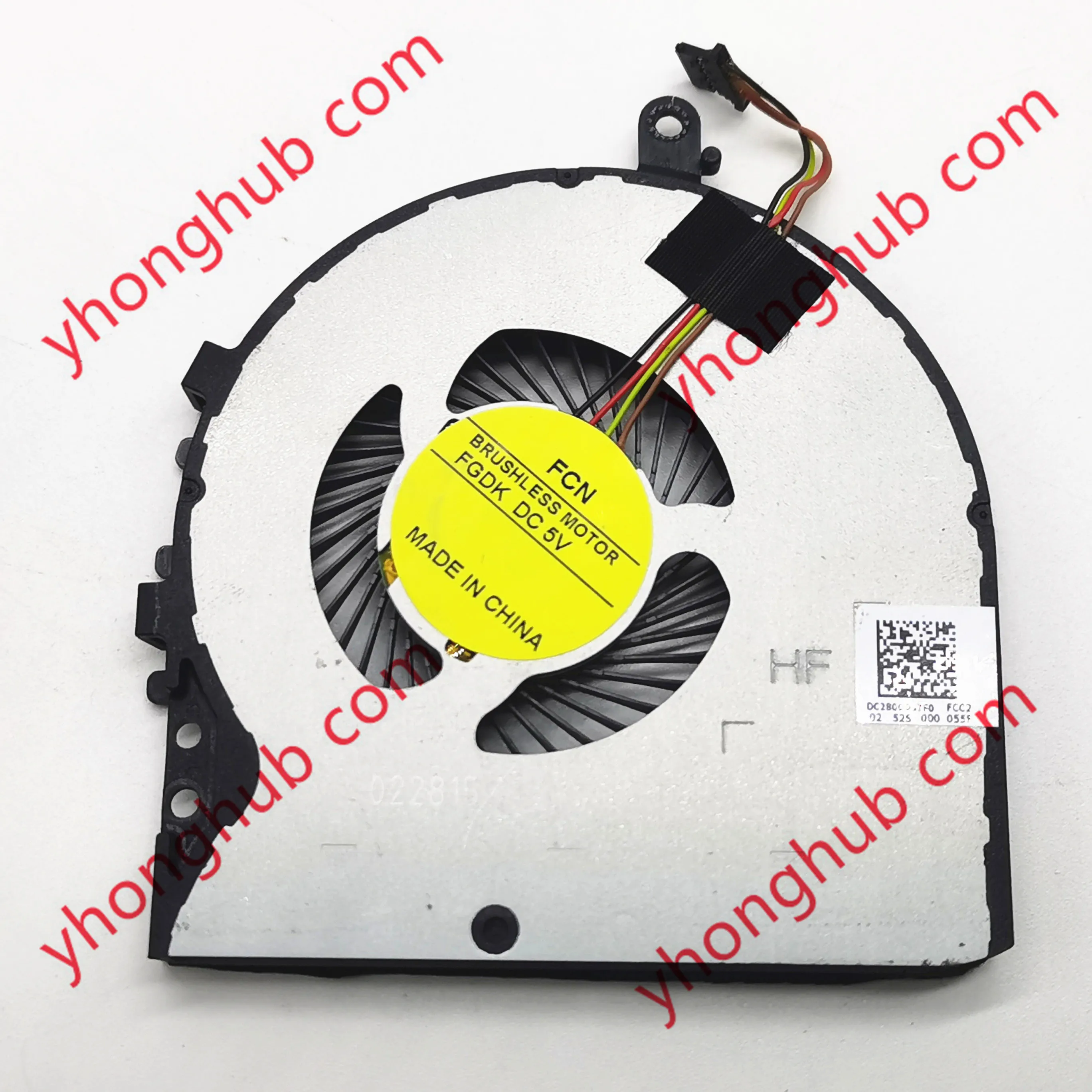 ENVY17-N M6-P P113DX DFS541105FC0T FGDK تيار مستمر 5 فولت 0.5A 4-سلك خادم مروحة التبريد