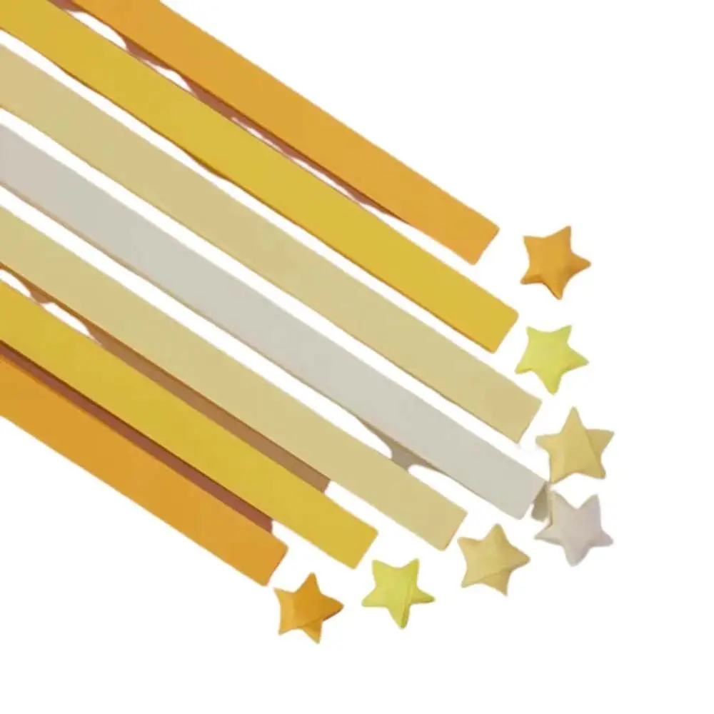 

Decorative Paper Art Crafts Folding Paper Double Sided Lucky Star Home Decoration Origami Stars Paper Strips Diy Hand Arts Make