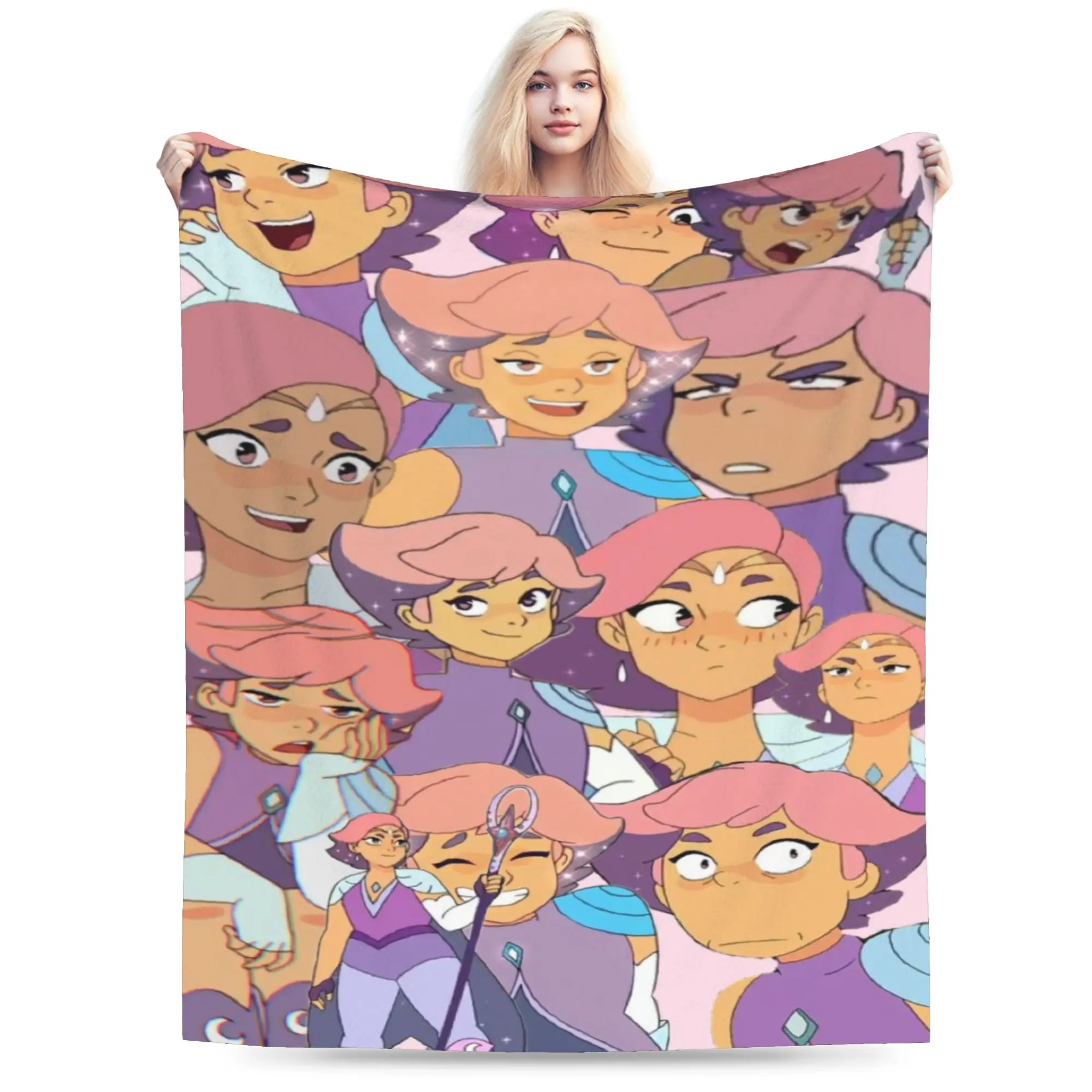 She-Ra and the Princesses of Power Stuff Blanket Soft Fleece  Throw Blankets Cozy Bedspread
