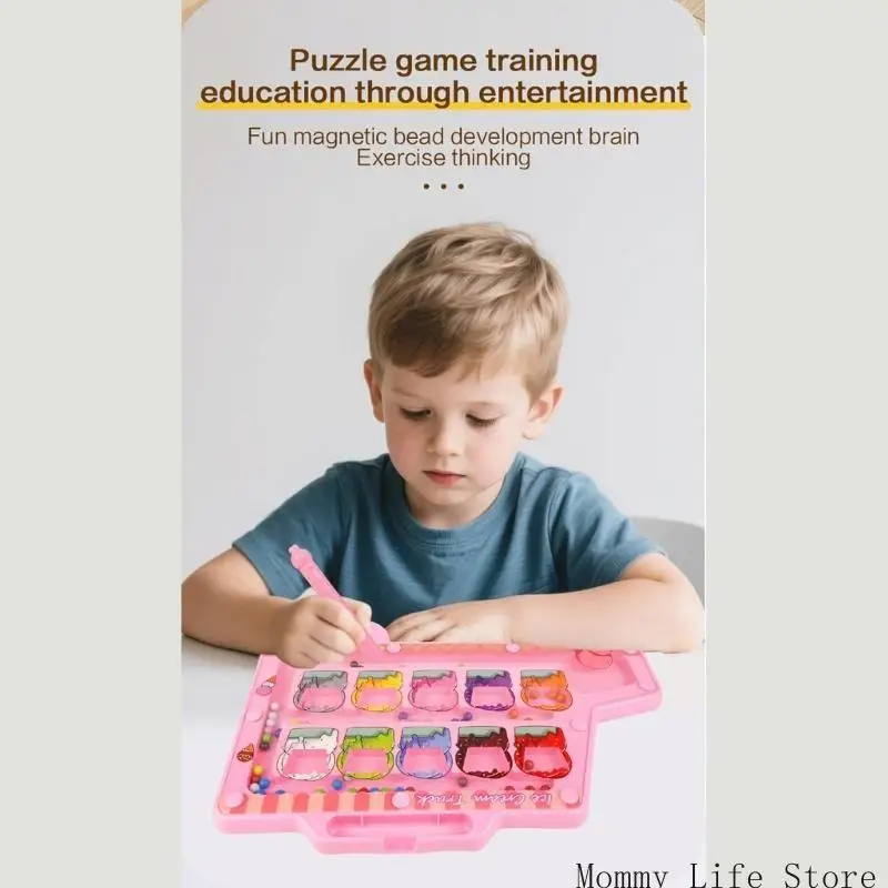 Crianças MAZE MAZE MAZE Puzzle Puzzle Toy Classing Game Fine Motor Toy