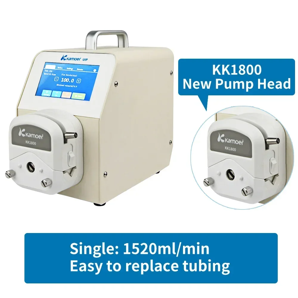 

Kamoer Lab UIP Digital Peristaltic Pump Peristaltic Liquid Dosing Pump For Laboratory Expriment