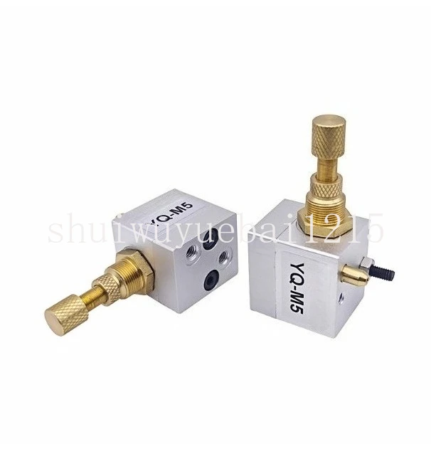 One-way throttle valve YQ-M5 customized air flow, air regulating valve, original and genuine