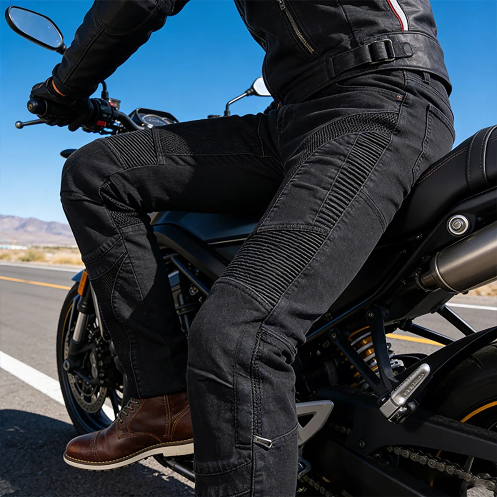 Motorcycle Outdoor Men Pants P - Motorcycle Gear Blue 评论和价格