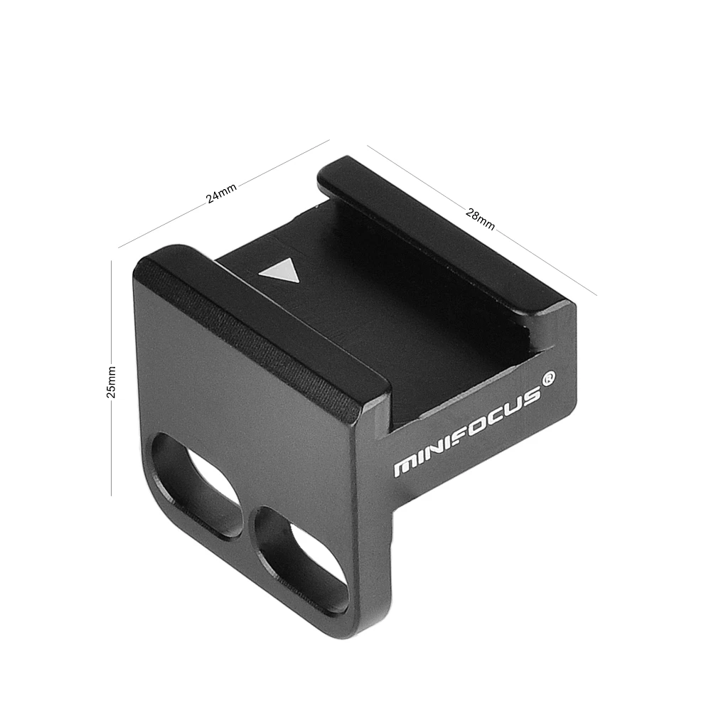 Giày Lạnh Mount Adapter 90 ° Độ Góc Cho Máy Ảnh DSLR Rig Gắn Vào Mặt Lồng Phát Hành Nhanh L Chân Đế tấm Tay Cầm Vít 1/4"