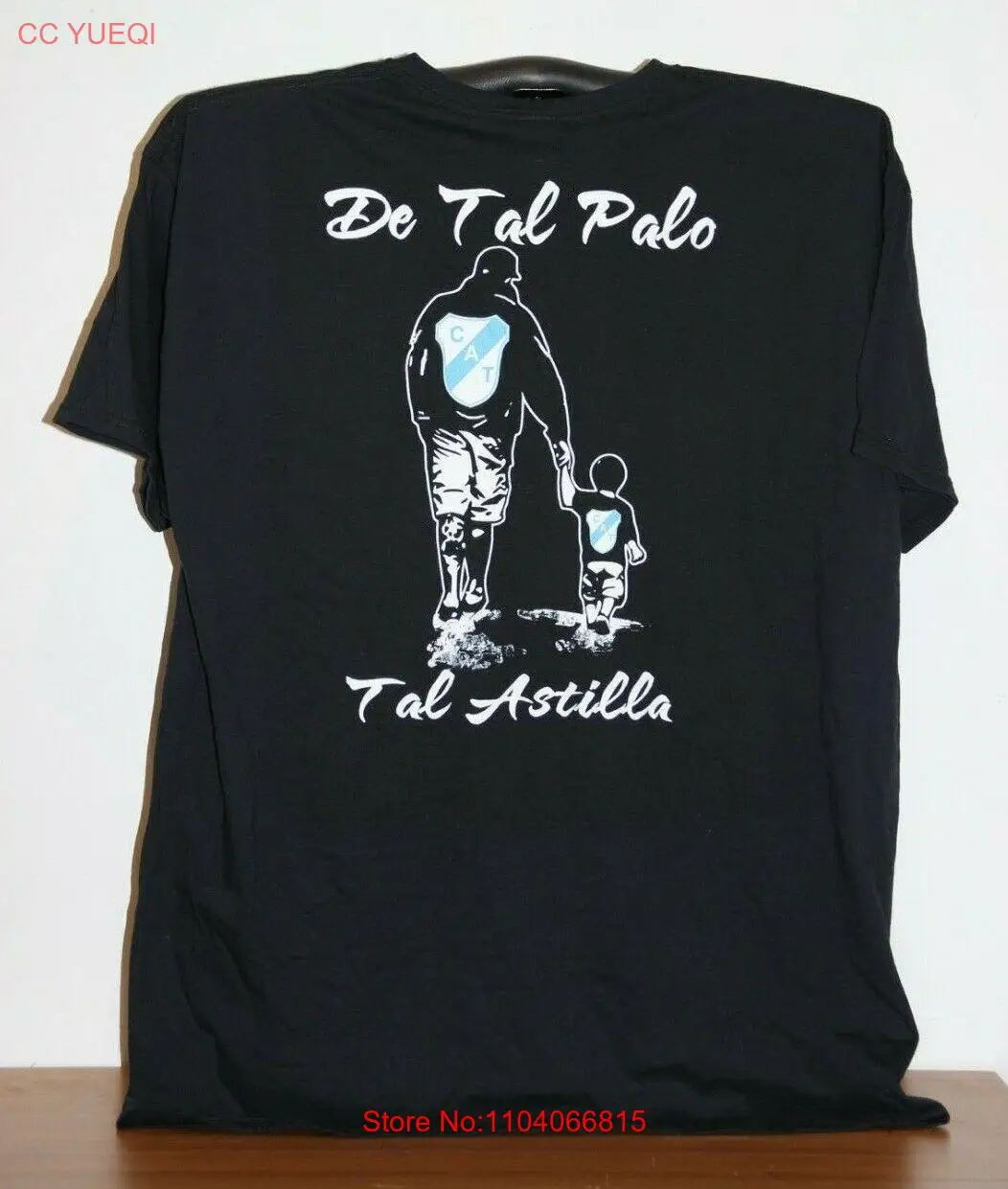 De Tal Palo Tal Astilla T-Shirt 2XL, Black