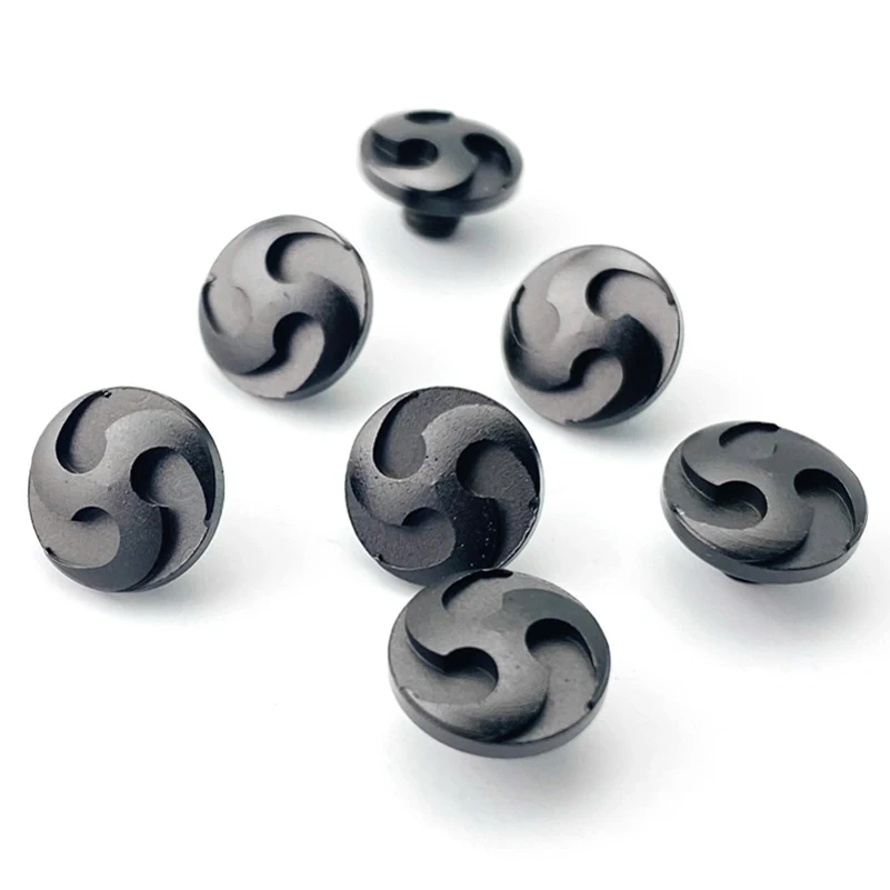 Aço inoxidável Material Faca Handle, M4 Thread Lock Parafusos, Spindle Rivet, Nail Fasteners Buckles, DIY Making Parts, 10 conjuntos por lote