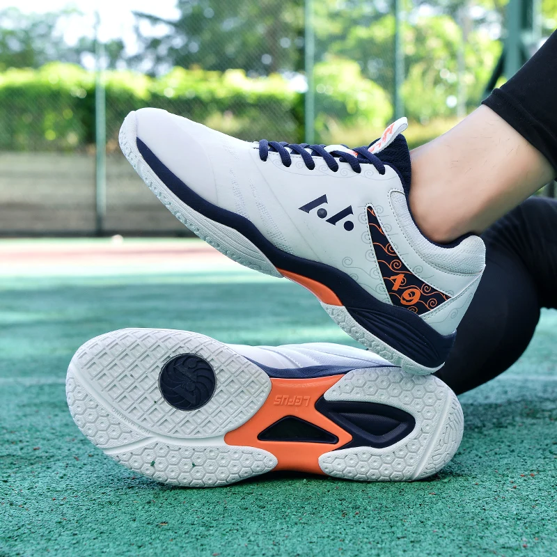 

Men Professional Badminton Shoes Outdoor Sneakers Breathable Table Tennis Shoes Volleyball Shoes Wear Resistant Anti-Slippery