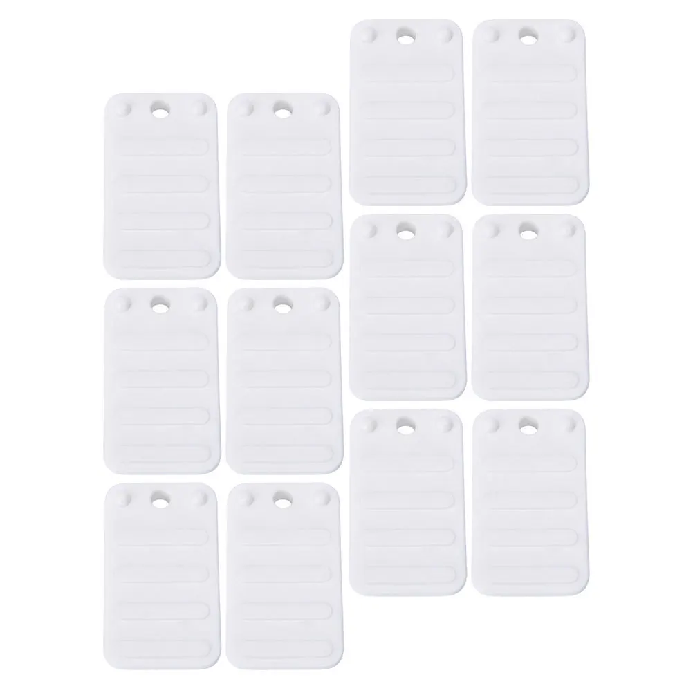 12 قطعة حشوات تسوية الأثاث حشوات الطاولة البلاستيكية لكرسي أريكة المرحاض عدم الانزلاق ارتفاع قابل للتعديل أسافين المنزل متعدد الأغراض