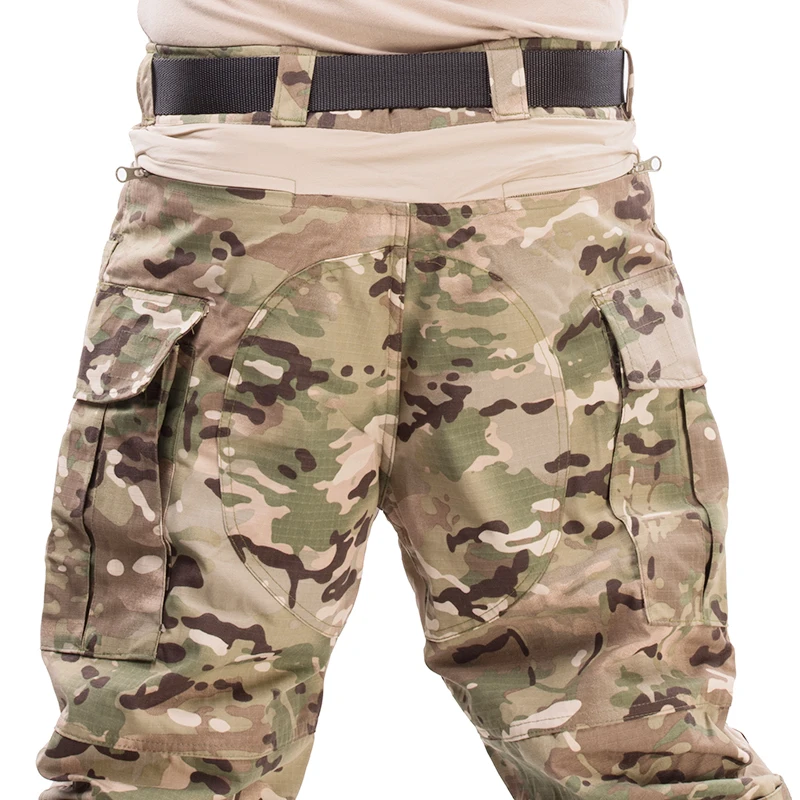 Taktische Uniform Sets Gen3 Herren Camo Anzüge Outdoor Jagd Hemd Hosen Tops Elastic Duty Sets Cargo Hosen Winddichte Arbeitskleidung – Detail 13