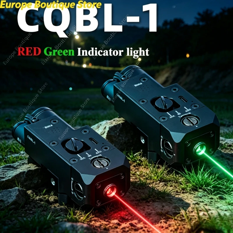 

SF M300A M600C LED Flashlight, CQBL-1 Red Green Dot Indicator Light, Tactical Hunting Airsoft Scout Accessory for 20mm Rail