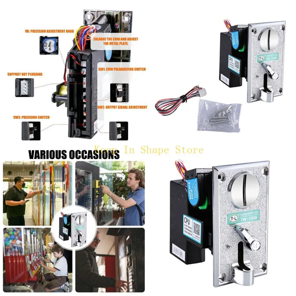 

U1JC, ориентированный на безопасность валидатор монет, панель из прочных сплавов для монетоприемников, включая предотвращение