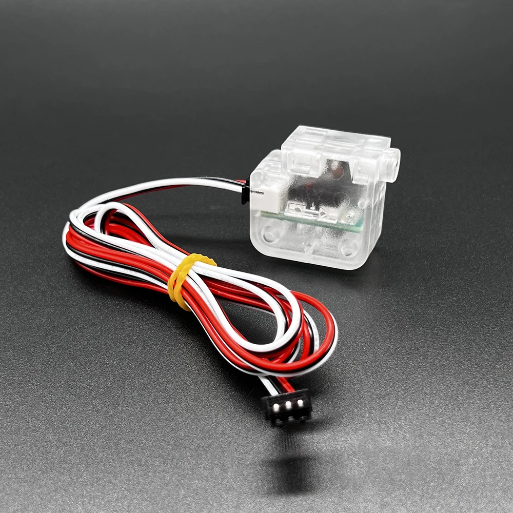 3D Printer Parts 1.75mm Filament Breakage Detection Module Frosted Transparent Material Detection Module Sensitive Sensor