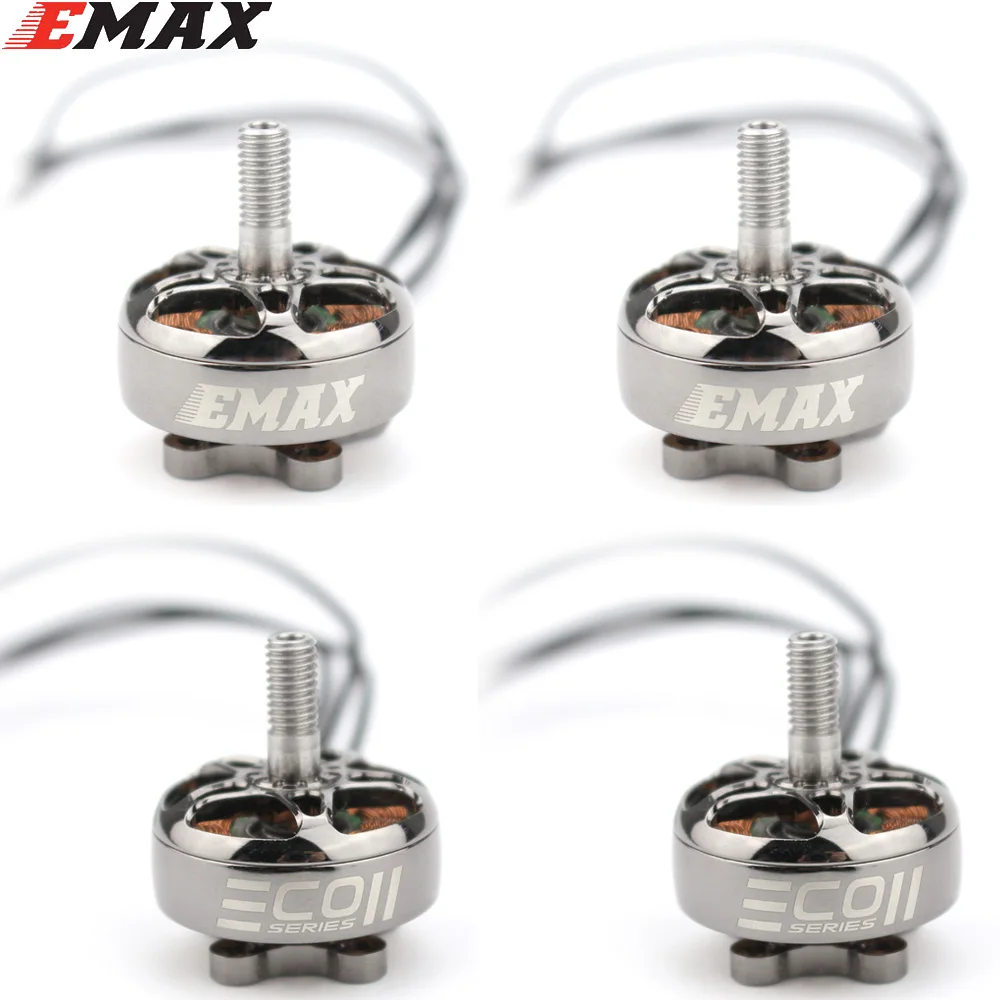 EMAX ECOII 2807 6S 1300KV 5S 1500KV 4S 1700KV Brushless Motor for RC FPV Racing Drone RC Quadcopter RC Parts DIY Accessories