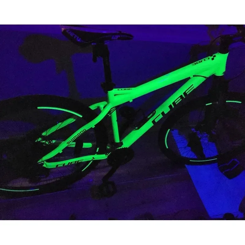 18 unids/carrete cuadro de bicicleta decoración corrector pegatina de coche, casco de ciclismo modificado hermoso kit de letras en inglés calcomanía