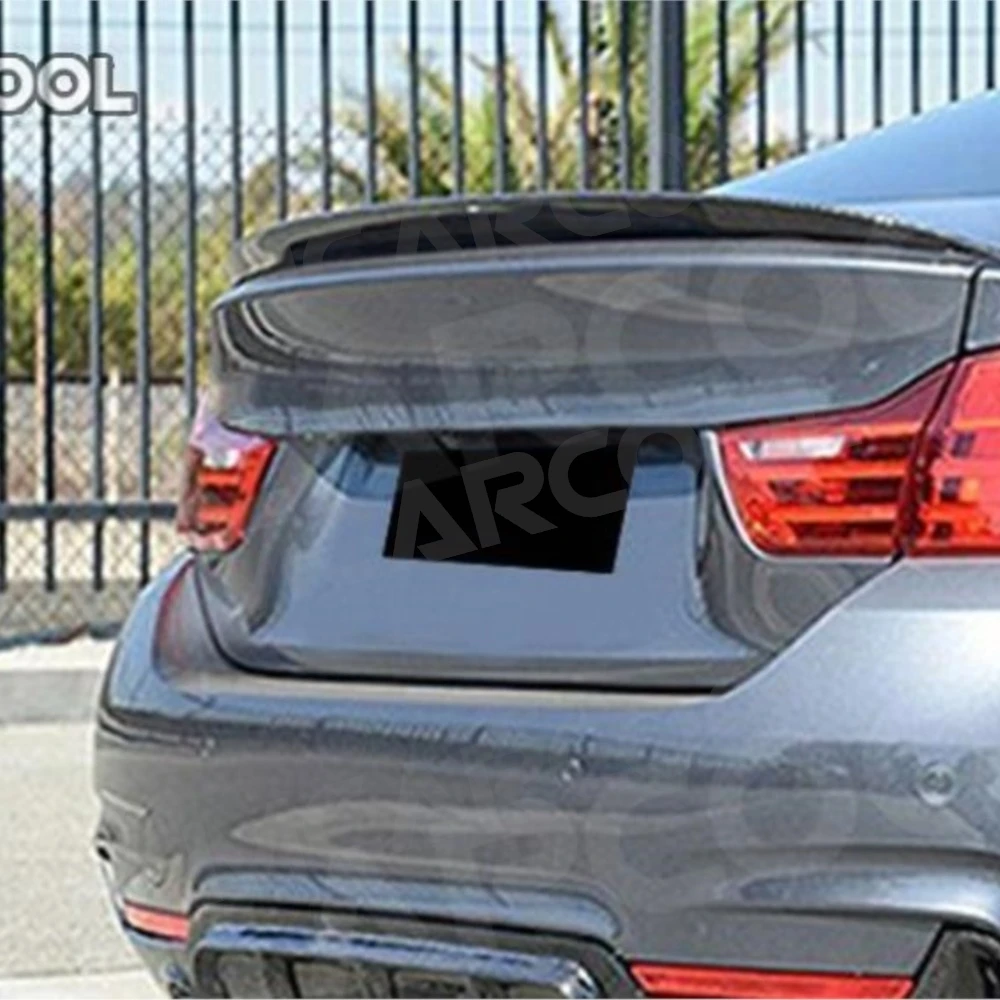 

JMCARCOOL ABS Glossy Black rear boot spoiler wing for BMW 4 series F32 F36 2014 UP not Convertible Carbon look