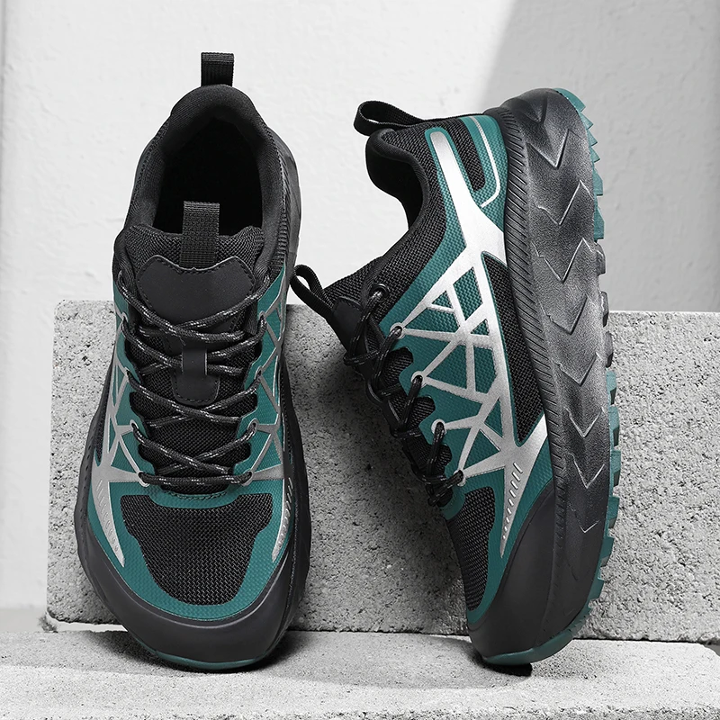 

Wide Toe Men's Shoes Plus Size 39-48 Wide Palm Shoes Outdoor Casual Shoes Young Men Sports Shoes Running Shoes Mesh Sneakers