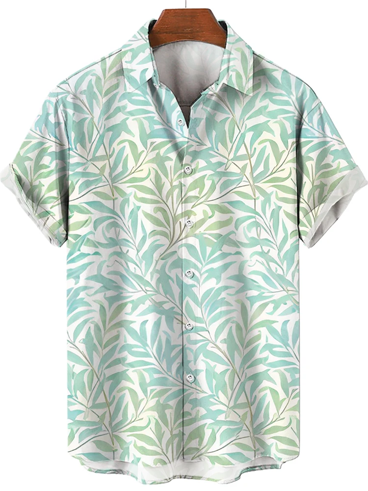 

Повседневная ткань из полиэстера с 3D принтом Le ort Sve irt с отложным воротником свободного покроя в американском стиле, Four Seasons, подходит для ...