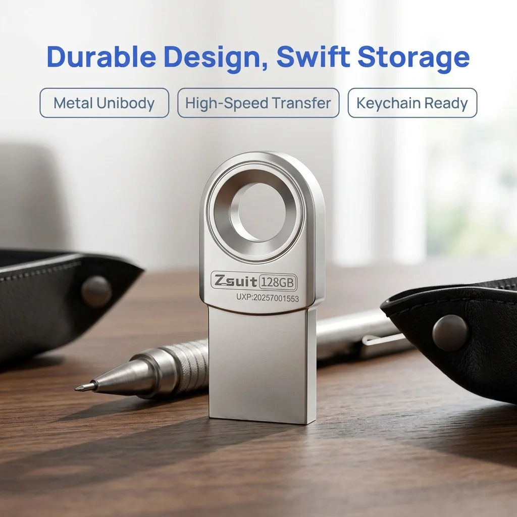 U Disk Metal USB Flash Drive System Backup Mobile Phone Computer Usb3.0 Storage U Disk Large Capacity