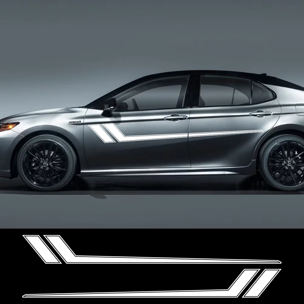 

Car Front Hood Decal Stripe Vinyl Sticker for Toyota Corolla Camry Auto Sticker Kit Waterproof PVC Stickers Car Accessories