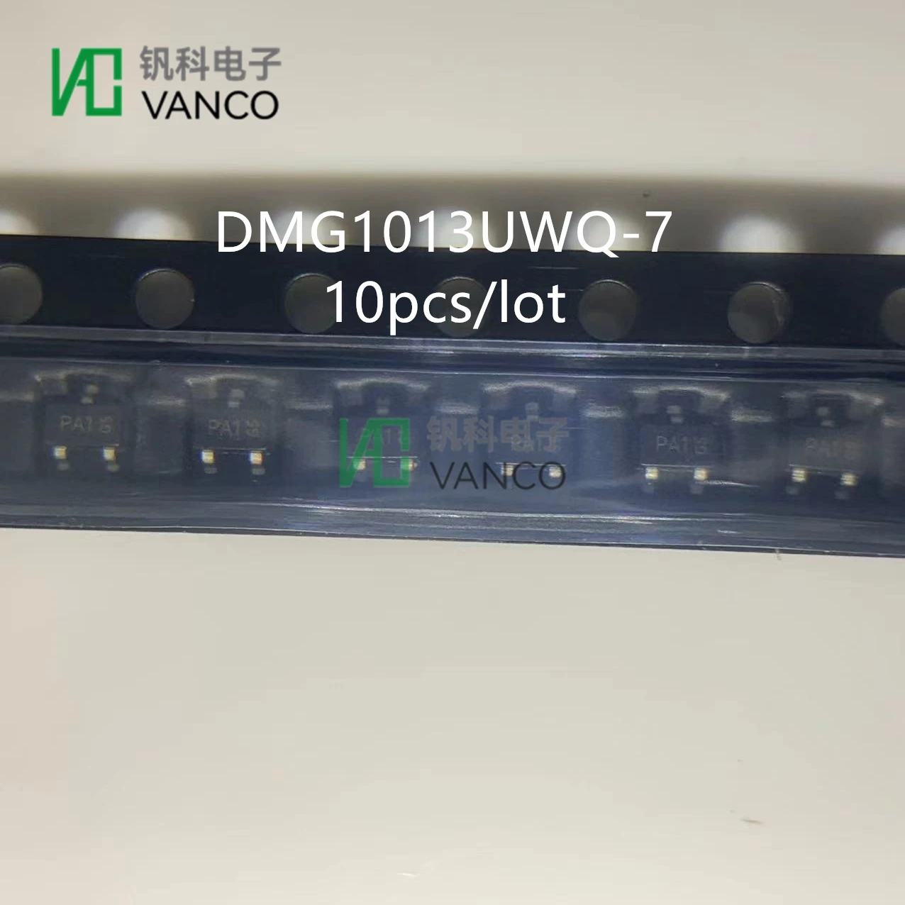 10 teile/los Transistor Kit DMG1013UWQ-7 MOSFET P-CH 20V 820MA SOT323 In Sctock