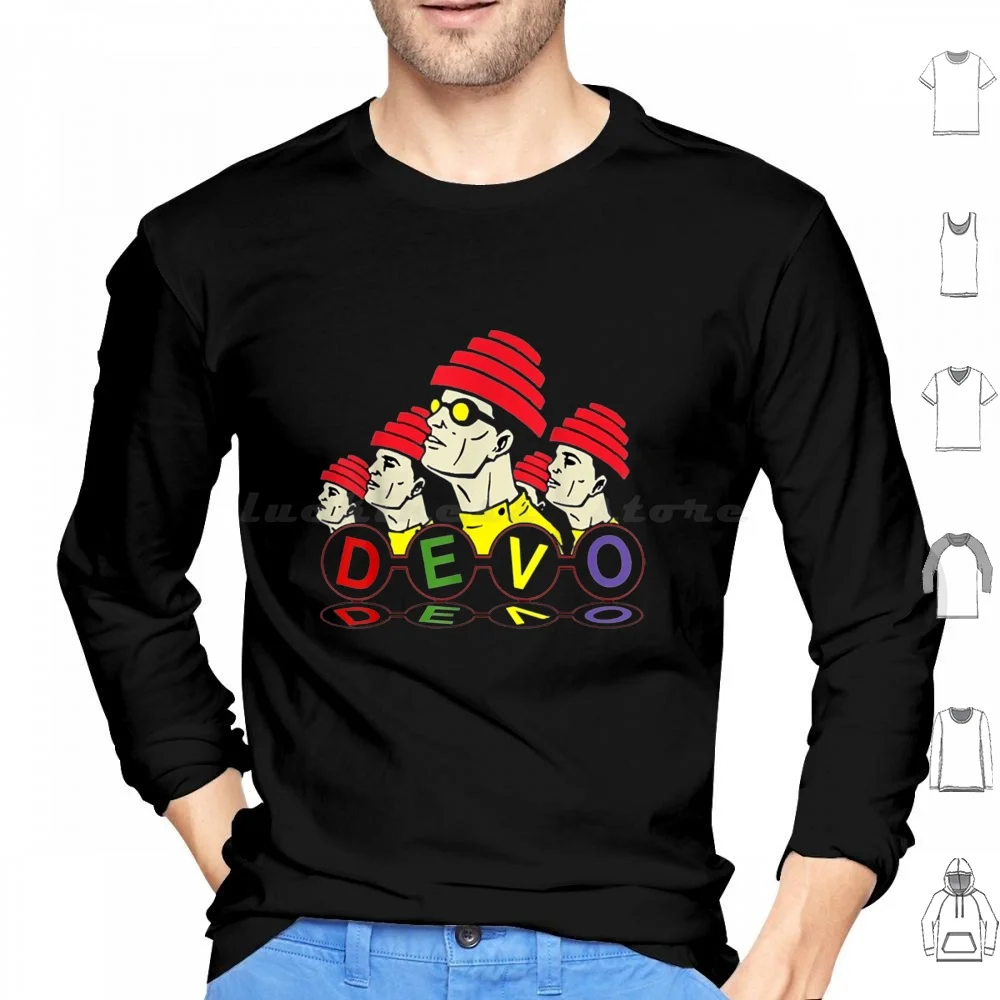 

Забавная футболка Devos Толстовки с длинным рукавом Funny Devos