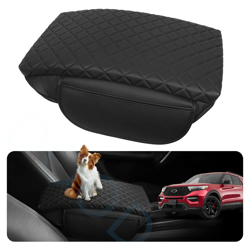 

Armrest storage box cover fit for ford Edge 2015-2024 Console cover accessories