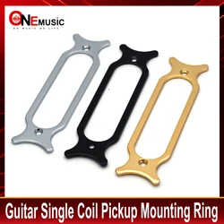 5/20Pcs Metal Electric Guitar Single Coil Pickup Mounting Ring Guitar Parts Chrome Black Gold for Choose