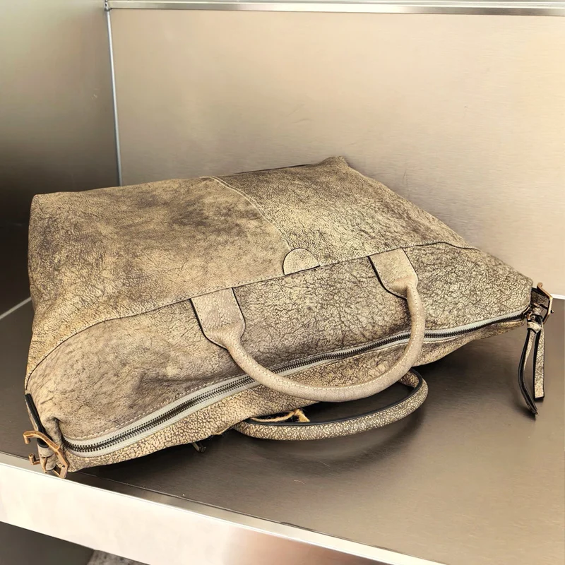 Luxury Men Handbag 100% Real Cow Leather Temperament Single Shoulder Messenger Bag Stuitable For Commuting