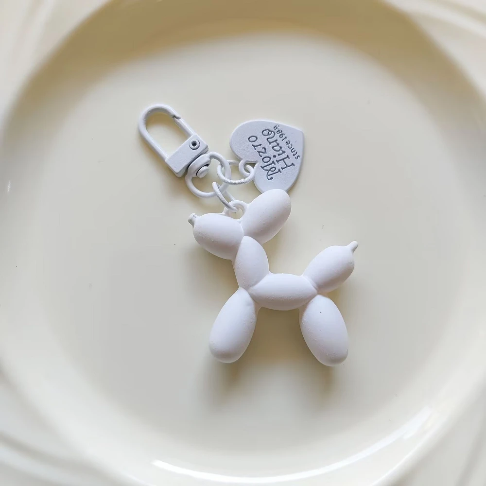 Entzückender Ballon-Hund-Schlüsselanhänger für Frauen, Y2k-Taschenanhänger, niedliche Welpen, Acryl, Tierliebhaber, Schlüsselanhänger, Freunde, Schlüsselanhänger, Geschenk – Detail 7