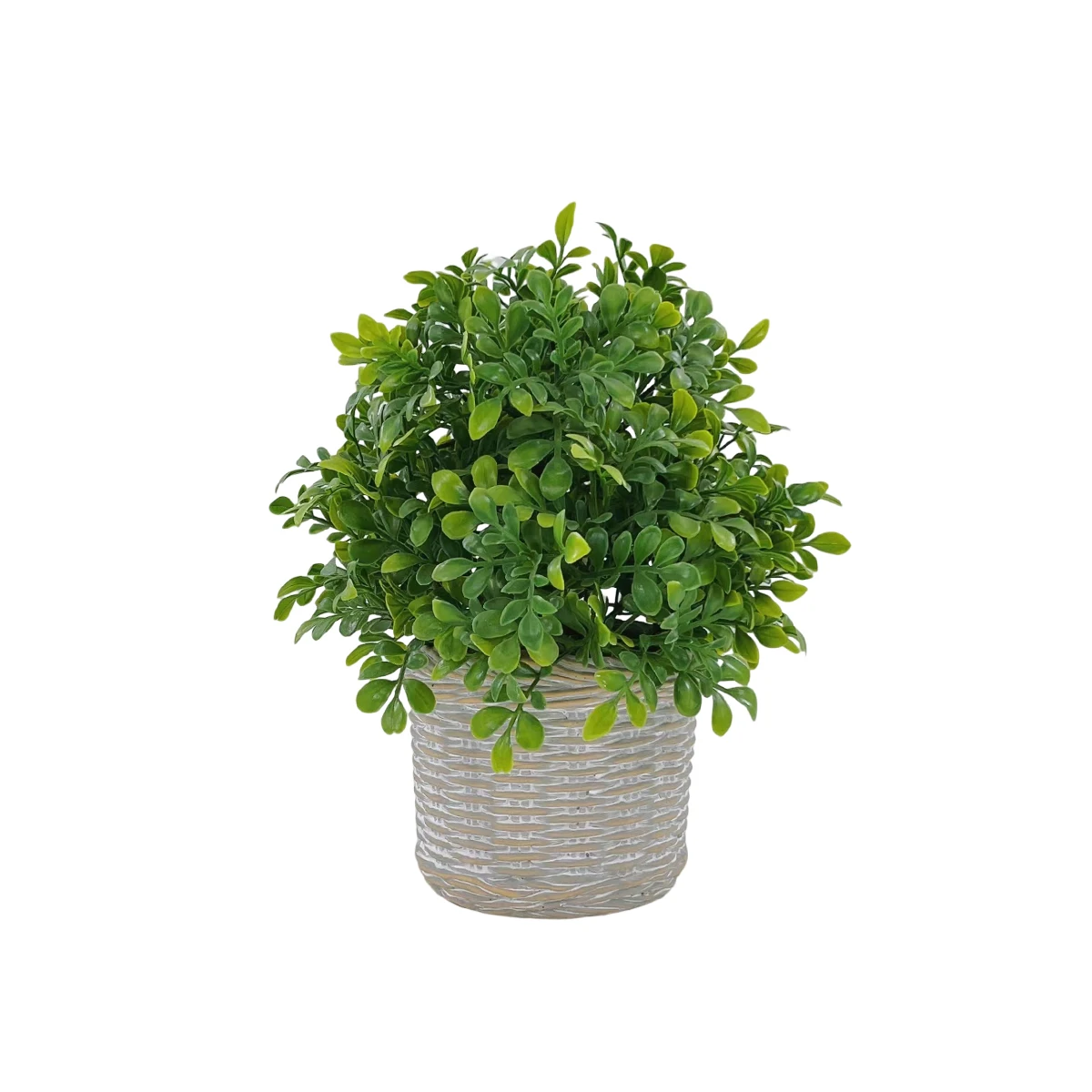 HXGYZP Artificial Plants Potted Milan Leaves Dusty Miller Plant With Flowerpot Faux Green Plants Decoration For Home Indoor