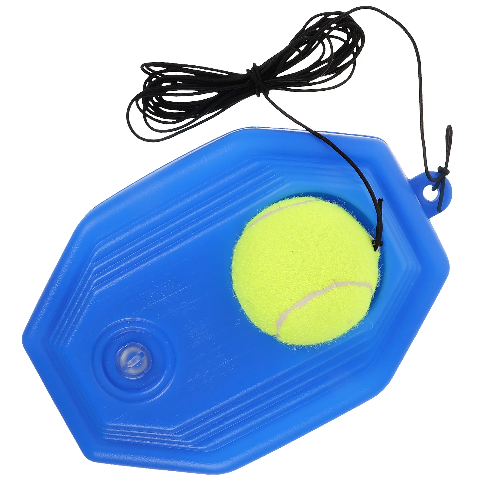 1 Juego de Base de entrenamiento de tenis, Material de goma, constructor de habilidades réflexes, coordinación mano-ojo para adolescentes, entrenamiento deportivo de interior y exterior