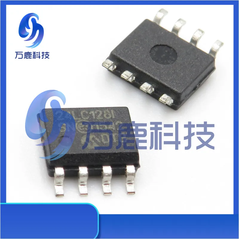 24Lc128-I/Sn Eeprom Serial-I2C 128K-Bit 16K X 8 3.3V/5V 8-Pin Soic N Tube Automotive Aec-Q100