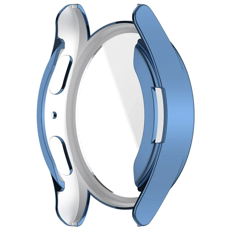 シリコーン TPU ケースガラスサムスンギャラクシーウォッチ 7 40 ミリメートル 44 ミリメートルフルカバースクリーンプロテクターバンパー Watch7 44 ミリメートル 40 ミリメートルカバーシェル