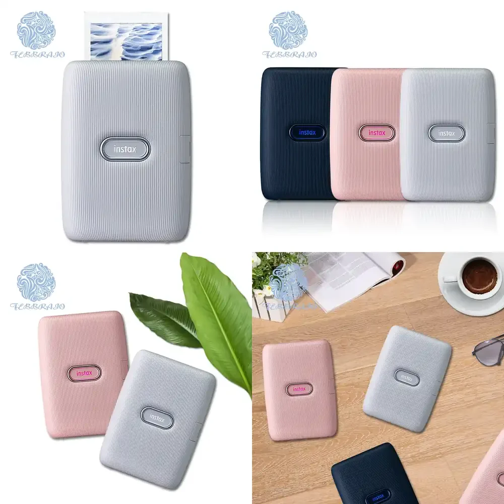 Neu Eingetroffener Instax Fotodrucker für Fujifilm Instax Mini Link mit Bewegungssteuerung in Aschweiß für Sofortdruck, Tragbar