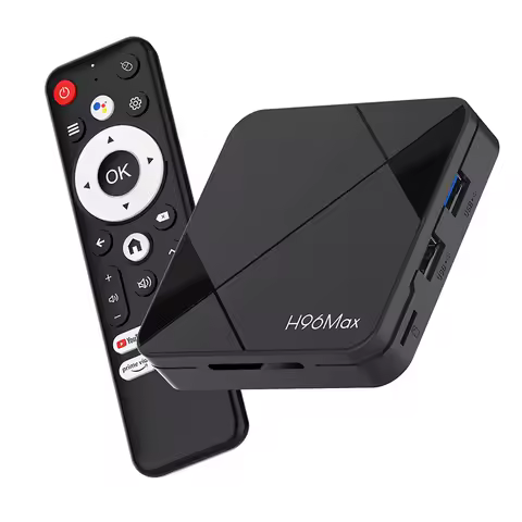 H96Max 2+16G Android 14.0 TV Box RK3518 Quad-core Support Wi-Fi 6 &amp; bluetooth-compatible 5.4 3D 4K UHD Streaming Set Top Box