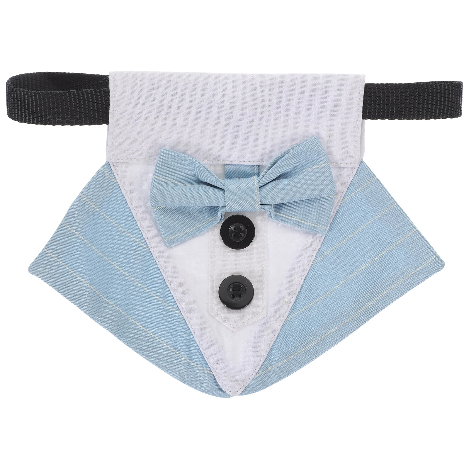 

Dog Wedding Neckwear Durable Polyester Bandana Adjustable Pet Suit Collar Party Scarf for Medium Dogs Dog Scarf