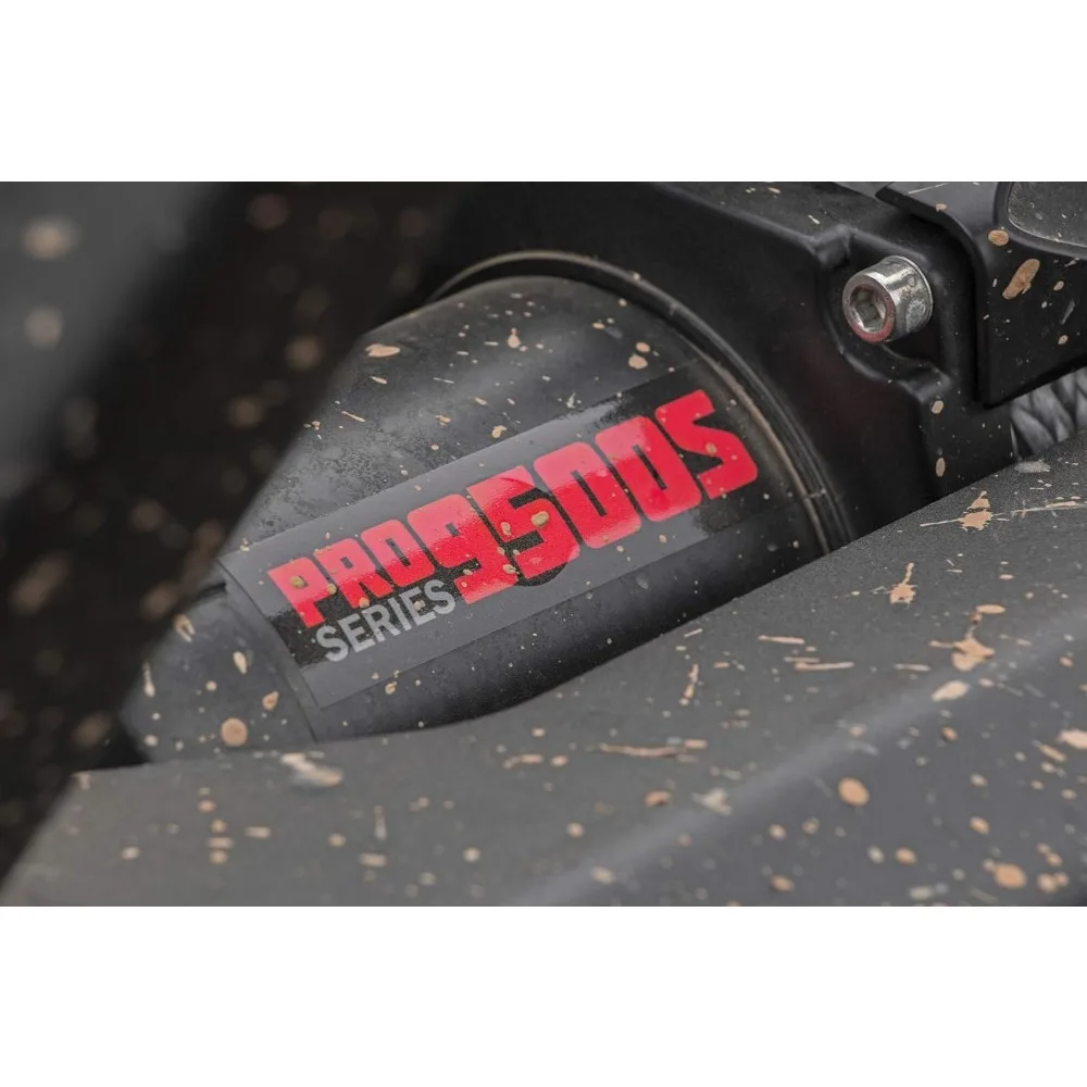 กว้านเชือกสังเคราะห์สำหรับงานหนัก 9500 ปอนด์ - กว้านไฟฟ้ากันน้ำ 12V สำหรับยานพาหนะออฟโรด