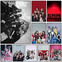 1PC Korean girl group Babymonster Poster Self-adhesive Art Waterproof Paper Sticker Coffee House Bar Room Wall Decor