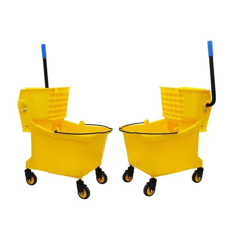 

Office School Doorman Products 24 Liters 26 Quarts Industrial Single Cleaning Mop Barrel Trolley