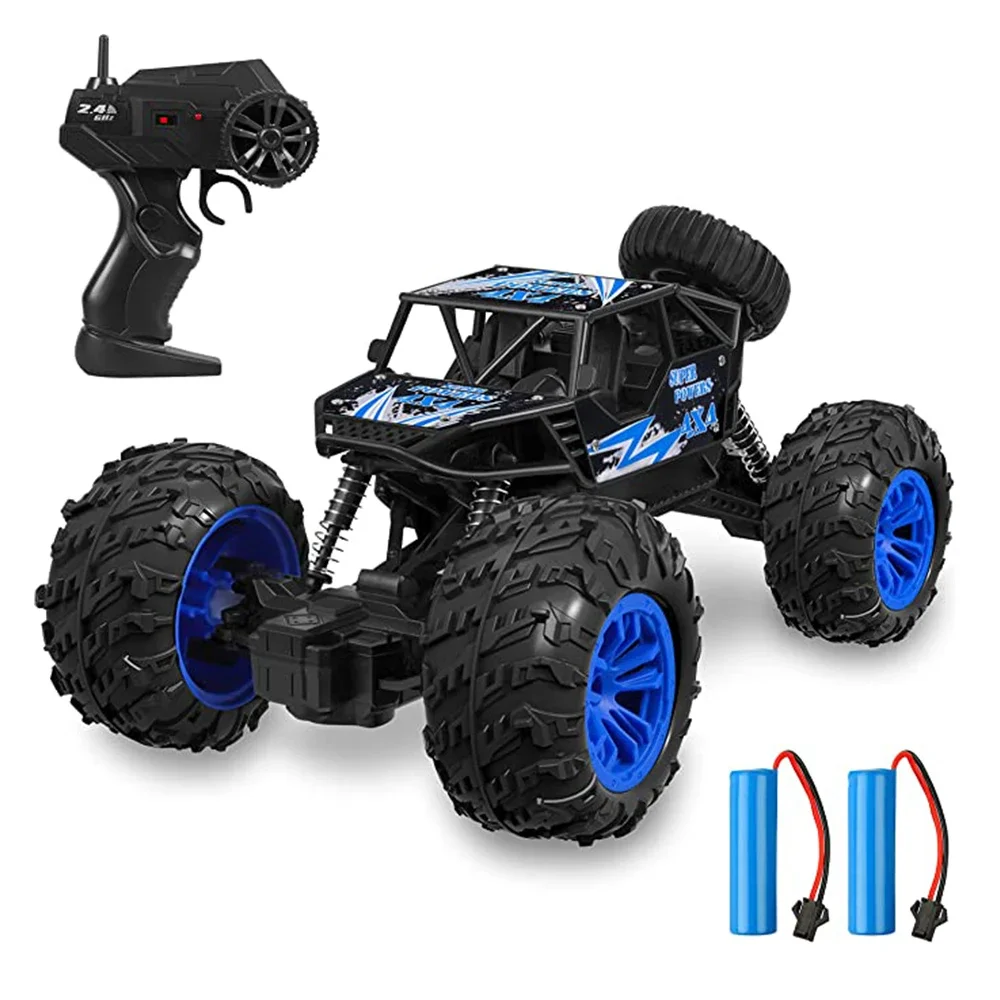 2.4GHZ Off-road Remote Control Cross country car Battery Operated Radio Control  Car RC Vehicle RC Stunt Car For Kids Boy Toy