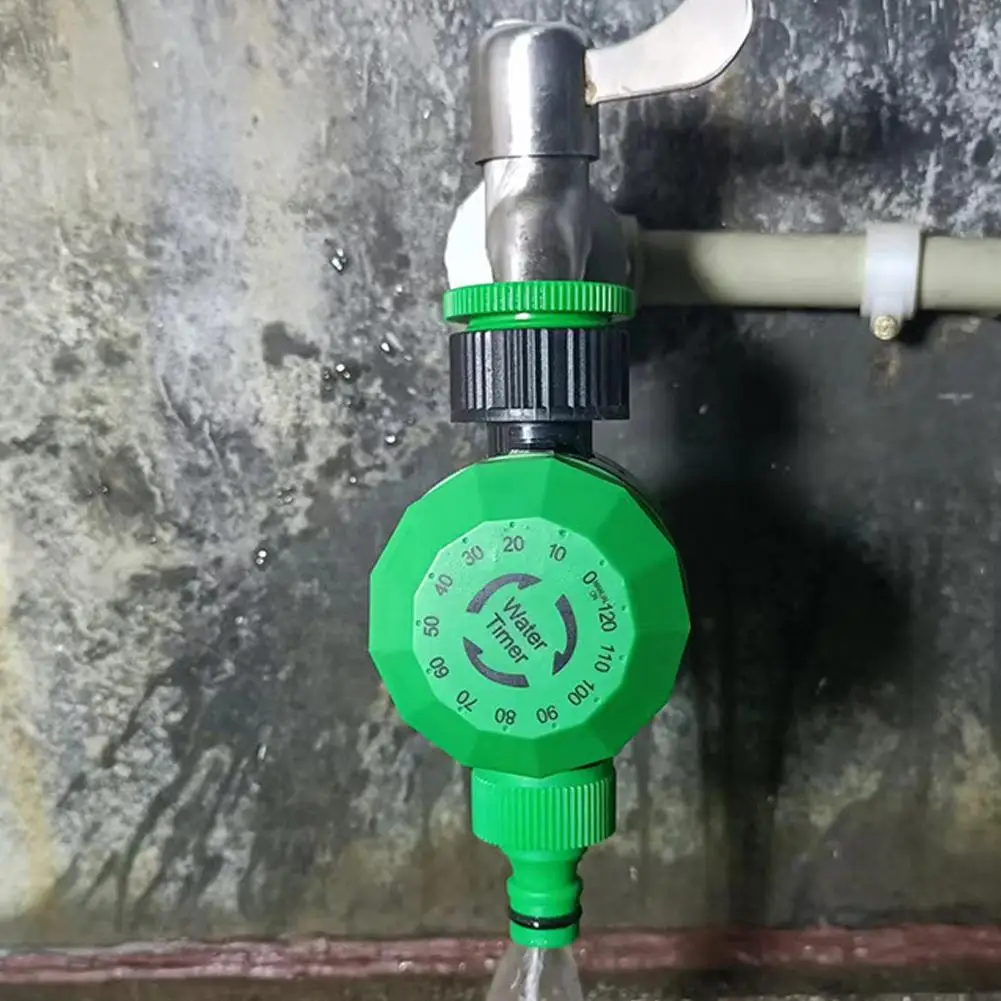 Image of 1 Stück Bewässerungstimer 0-120 Min Automatische Abschaltung Gartenbewässerungssteuerung Manueller Schlauch-Bewässerungstimer Wasserhahn-Wasserregler