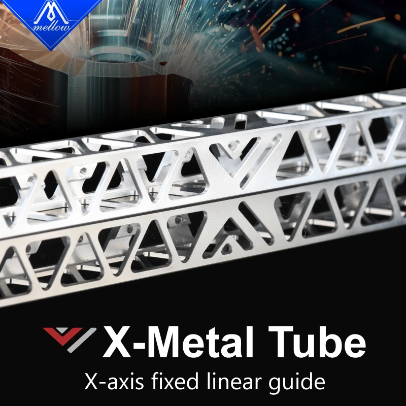 Mdu.com-Rail de portique personnalisé VZBOT, tube carré léger, haute planéité, adapté à l'imprimante 3D VzBoT 235/330